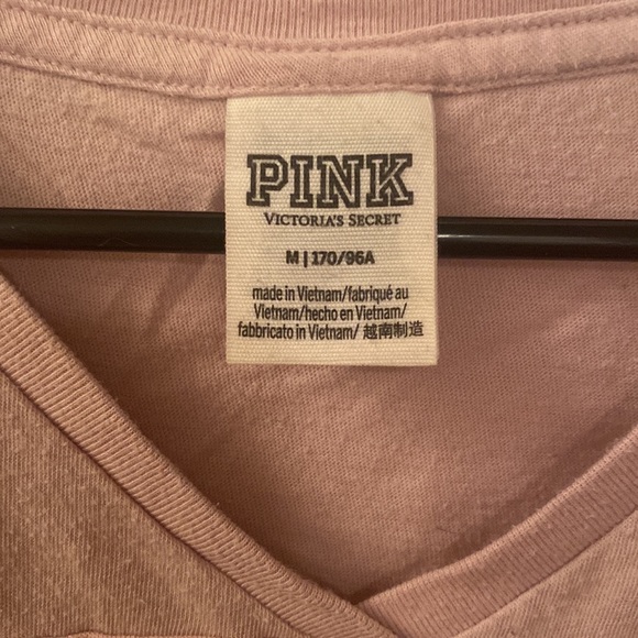 Victoria’s Secret Pink short sleeve V-neck T-shirt - Picture 2 of 3